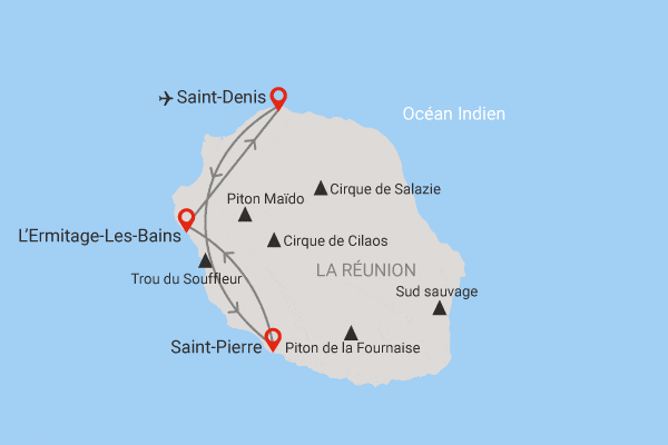 Autotour Sur les Routes de La Réunion saint_denis Reunion