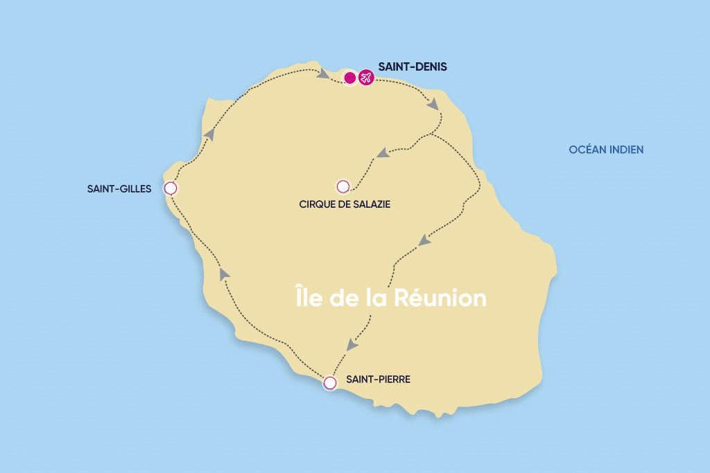 Autotour La Réunion en liberté saint_denis Reunion