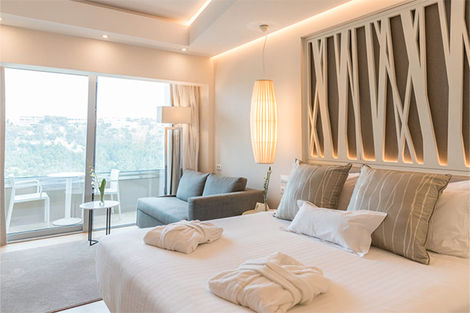 Chambre supérieure ABAV² vue jardin