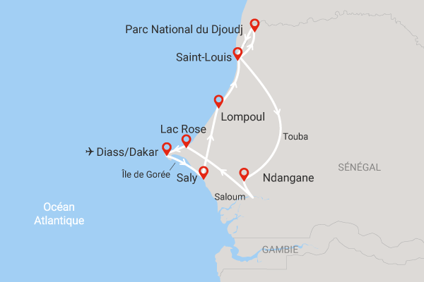 Circuit Au Coeur du Sénégal dakar Senegal