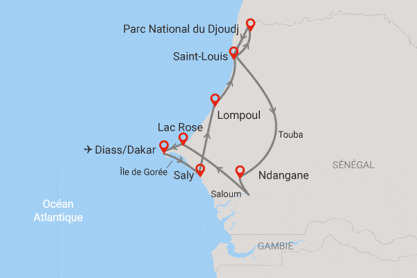 Circuit Au Coeur du Sénégal dakar Senegal