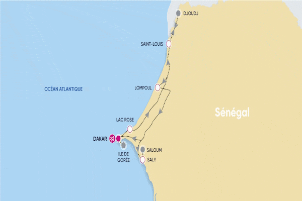 Circuit Merveilles du Sénégal dakar Senegal