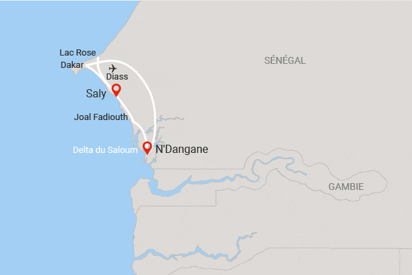 Circuit Découverte du Siné-Saloum dakar Senegal