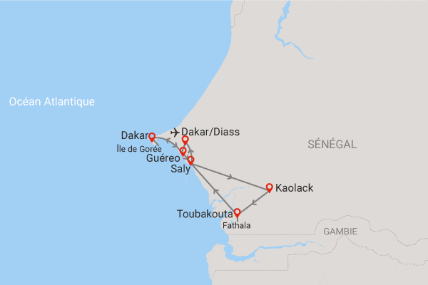 Circuit Le Grand Voyage au Sénégal en privatif Dakar Senegal