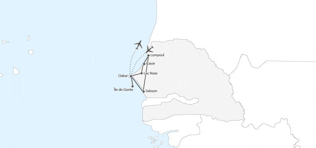 Circuit Sénégal Authentique 2025 dakar Senegal