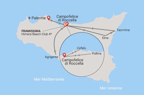 Carte itinéraire