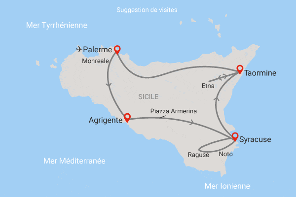 Autotour Country & Charme - logement Agritourisme palerme Sicile et Italie du Sud