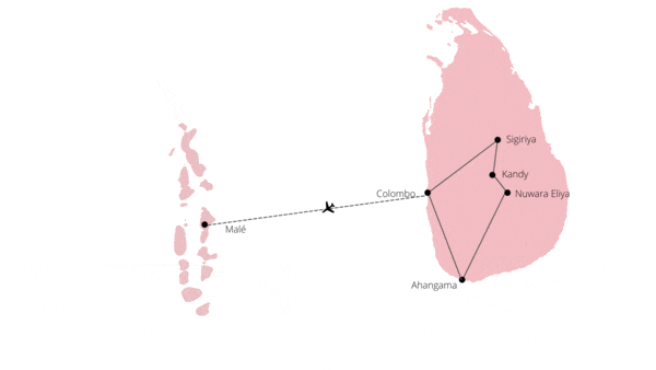 Circuit De la Route des Epices au lagon de l'atoll Ari colombo Sri Lanka