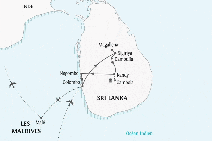 Circuit Le Sri Lanka et les Maldives colombo Sri Lanka