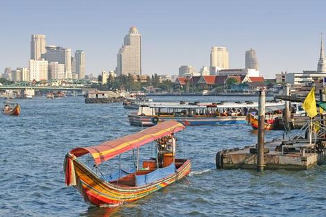 Bangkok sur le fleuve