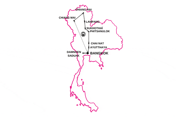 Circuit Jasmin de Thaïlande en Privatif et plage de Krabi bangkok Thailande
