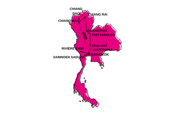 Circuit Siam Insolite, Des Tribus du Nord aux Temples Khmers en Privatif bangkok Thailande