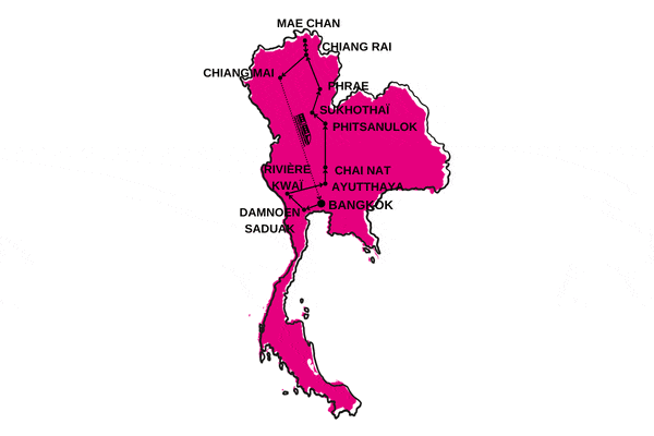 Circuit Thaïlande Authentique en Privatif et Hôtels de Charme bangkok Thailande