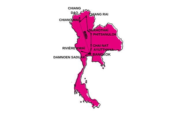 Circuit Thaïlande Insolite, à la rencontre des Tribus du Nord *Vol direct Air France bangkok Thailande