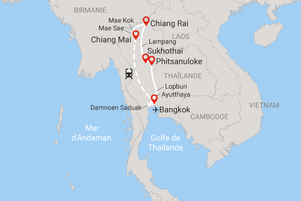 Circuit Lotus de Thaïlande en mini groupe bangkok Thailande