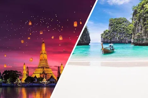 Combiné hôtels Bangkok & Phuket: Ôcity Xperience Away Bangkok Riverside Kene 4* & Ôclub Select Barcelo Coconut Island bangkok Thailande