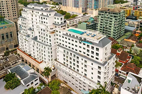 vol+hotel Sejour Radisson Chateau de Bangkok Fram City Bangkok Thailande Bangkok