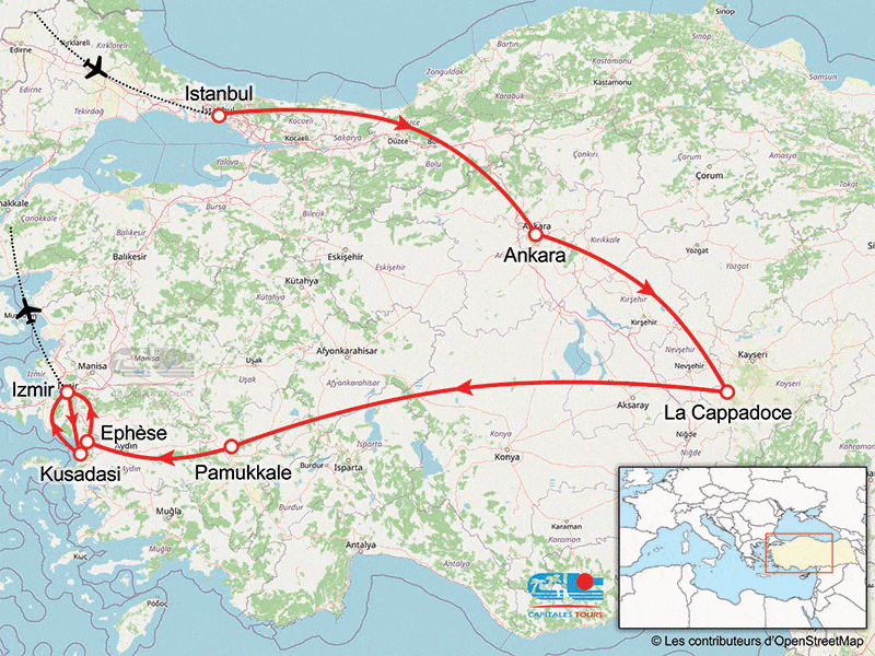 Circuit Combiné Lumières d'Orient et Kusadasi istanbul Turquie