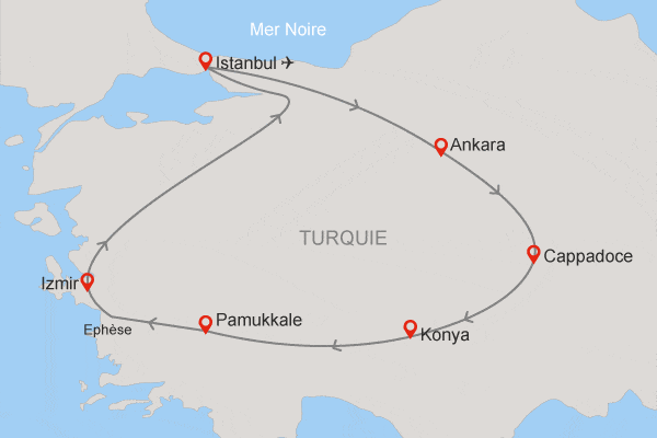 Circuit La Turquie Légendaire IST istanbul Turquie