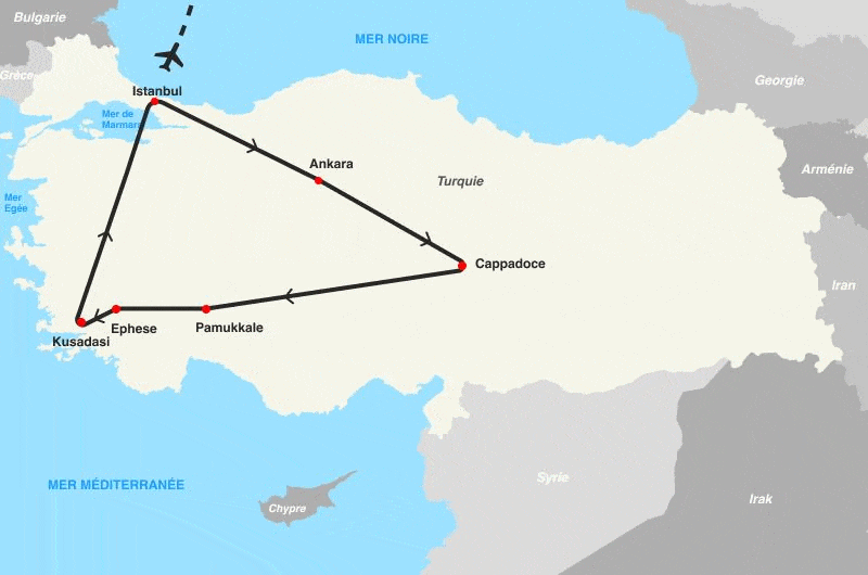 Circuit Le Meilleur de la Turquie avec croisière sur le Bosphore istanbul Turquie