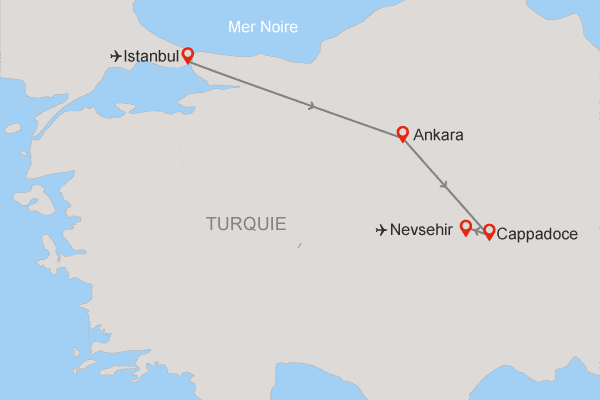 Circuit Splendeurs d’Istanbul et paysages de Cappadoce istanbul Turquie