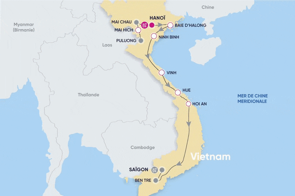 Circuit Paysages Majestueux du Vietnam 12 nuits 4/ hanoi Vietnam