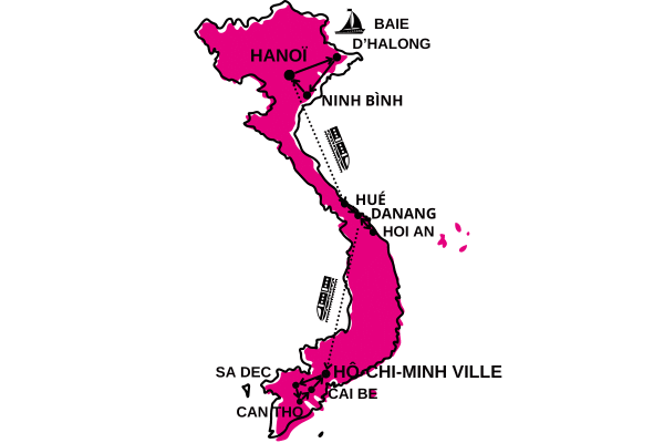 Circuit Légende d'Indochine hanoi Vietnam