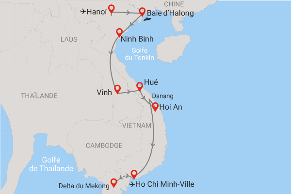 Circuit Les essentiels du Vietnam, du Tonkin à Saïgon en bus hanoi Vietnam