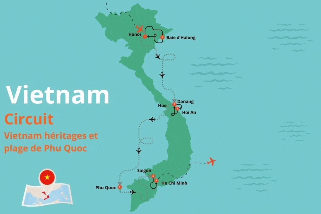 Mon Circuit Privé L'essentiel du Vietnam et extension à Phu Quoc hanoi Vietnam