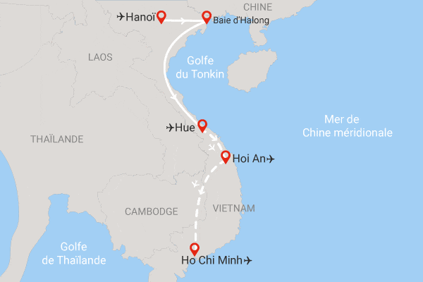 Circuit Merveilleux Vietnam en privatif hanoi Vietnam
