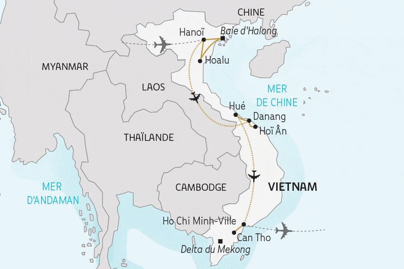 Circuit Nouvel An en baie d'Halong hanoi Vietnam