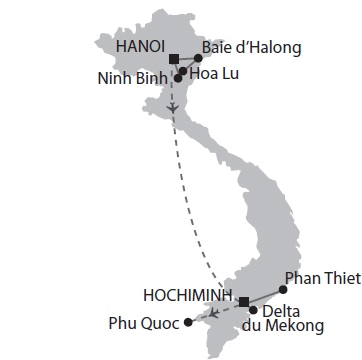 Circuit Vietnam Découverte et Phan Thiet Privatif hanoi Vietnam