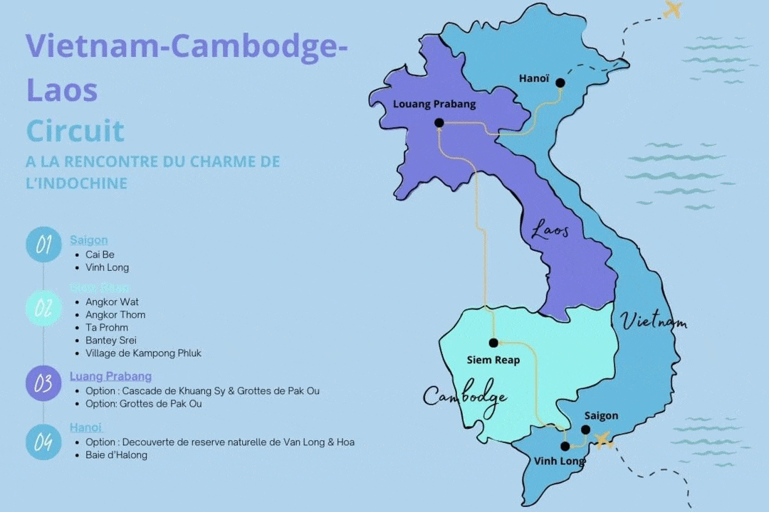Circuit Privatif à la Rencontre du Charme de l'Indochine hochiminh Vietnam