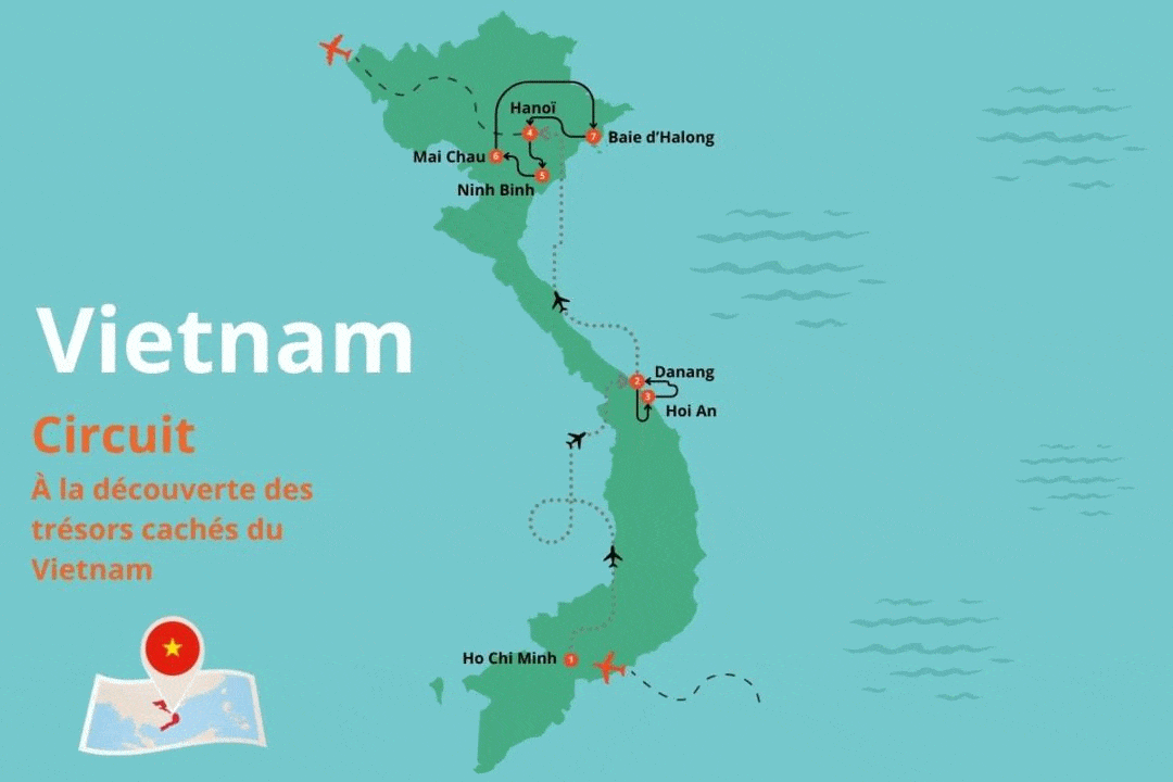 Circuit Privatif Trésors cachés du Vietnam hochiminh Vietnam