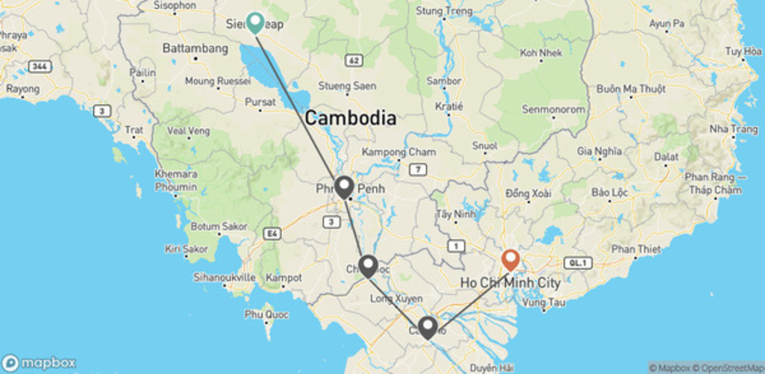 Circuit Murmure du Mékong : à la rencontre du Vietnam et du Cambodge saigon Vietnam